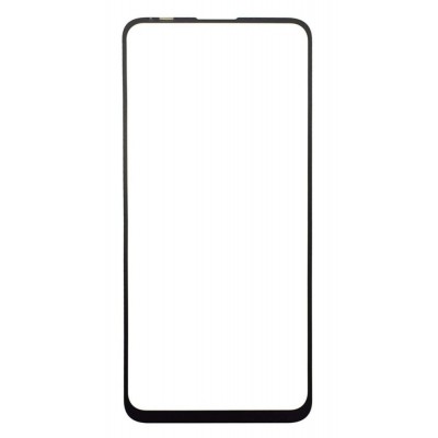 Front Glass for Asus Zenfone 6 ZS630KL - Black - Image 2