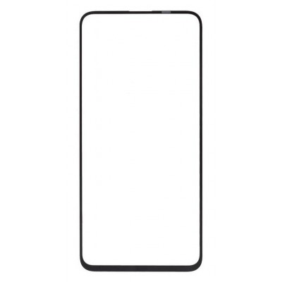 Front Glass for Honor 20 - Black - Image 2