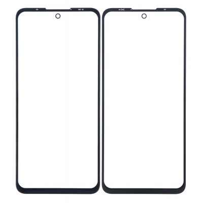 Front Glass for Motorola Moto G60S - Black