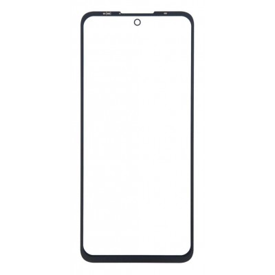 Front Glass for Motorola Moto G60S - Black - Image 2