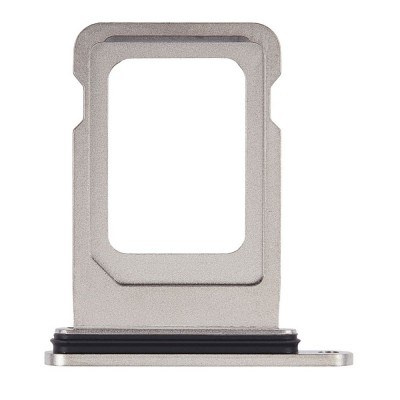 SIM Card Holder Tray for Apple iPhone 15 Pro Max - White - Image 2