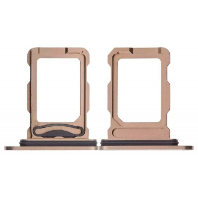 SIM Card Holder Tray for Apple iPhone 16 Pro Max - Gold