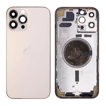 Full Body Housing for Apple iPhone 13 Pro Max - Gold With Spare