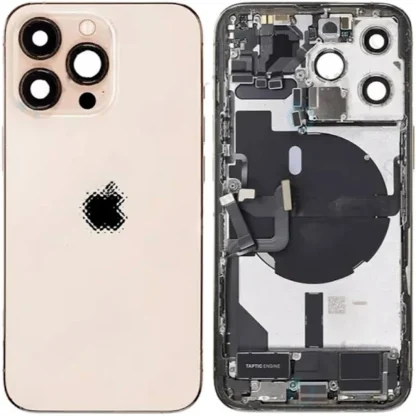 Full Body Housing for Apple iPhone 13 pro - Gold With Spare