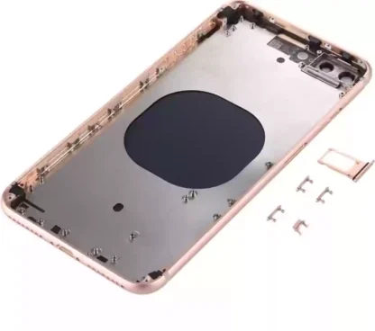 Full Body Housing for Apple iPhone 8 Plus - Rose Gold With Spare - Image 2