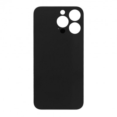 Back Panel Cover for Apple iPhone 13 pro - Black - Image 2