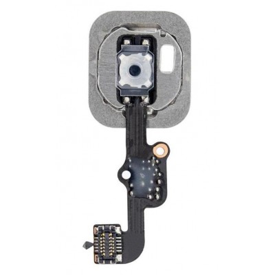 Home Button Complete for Apple iPhone 6s Plus Rose Gold - Outer Plastic with Inner Flex - Image 3