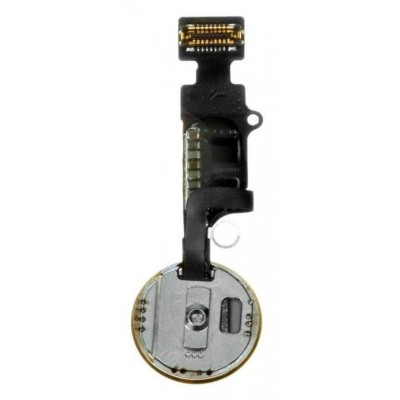 Home Button Complete for Apple iPhone 8 Gold - Outer Plastic with Inner Flex - Image 2