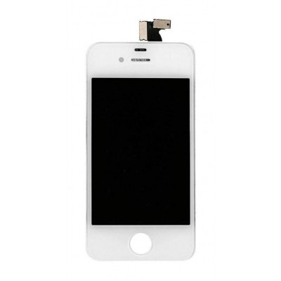 LCD with Touch Screen for Apple iPhone 4 - White (display glass combo folder) - Image 3