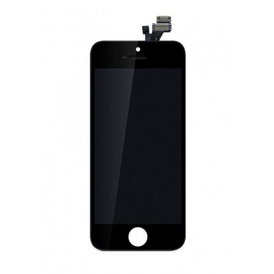 LCD with Touch Screen for Apple iPhone 5 - Black (display glass combo folder) - Image 3