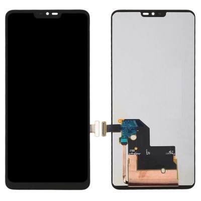 LCD with Touch Screen for LG G7 ThinQ - Black (display glass combo folder)