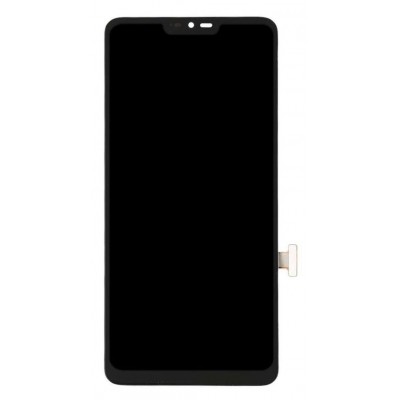 LCD with Touch Screen for LG G7 ThinQ - Black (display glass combo folder) - Image 3