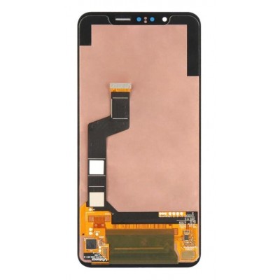 LCD with Touch Screen for LG G8s ThinQ - Black (display glass combo folder) - Image 2