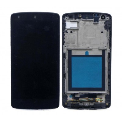 LCD with Touch Screen for LG Nexus 5 - Black (display glass combo folder)