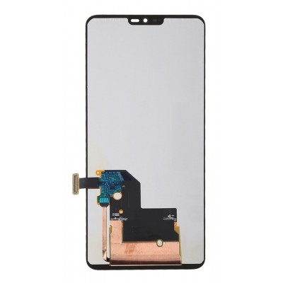 LCD with Touch Screen for LG Q9 - Black (display glass combo folder) - Image 2