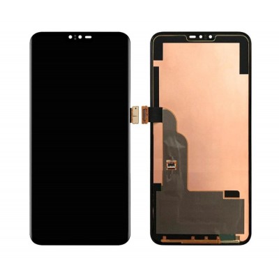 LCD with Touch Screen for LG V50 ThinQ 5G - Black (display glass combo folder)