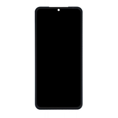 LCD with Touch Screen for LG V60 ThinQ - Black (display glass combo folder) - Image 3