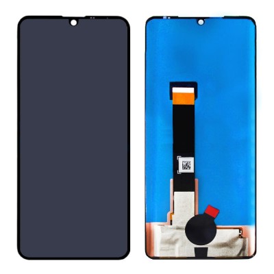 LCD with Touch Screen for LG Velvet 5G - Black (display glass combo folder) OLED