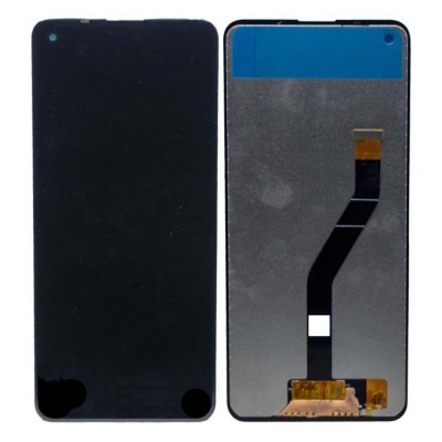 LCD with Touch Screen for LG W41 Plus - Black (display glass combo folder)
