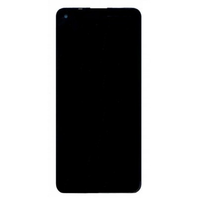LCD with Touch Screen for LG W41 Pro - Black (display glass combo folder) - Image 3