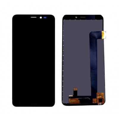 LCD with Touch Screen for Mobiistar C1 Lite - Black (display glass combo folder)