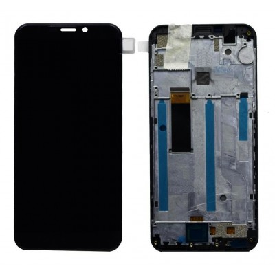 LCD with Touch Screen for Mobiistar X1 Notch - Black (display glass combo folder)
