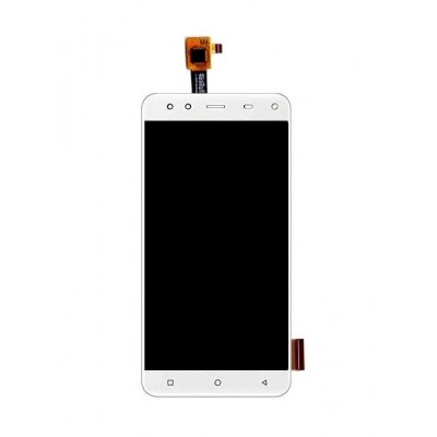 LCD with Touch Screen for Mobiistar XQ dual - White (display glass combo folder) - Image 3
