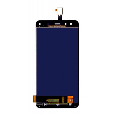 LCD with Touch Screen for Mobiistar XQ dual - White (display glass combo folder) - Image 2