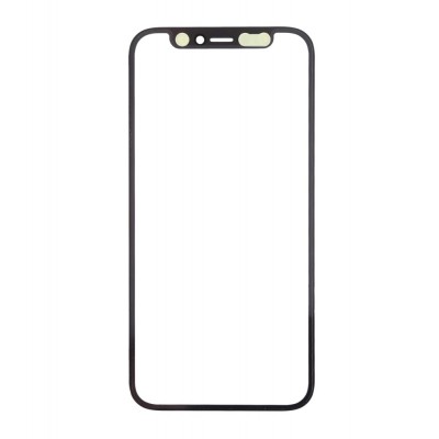 Front Glass for Apple iPhone 12 Mini - Black - Image 2