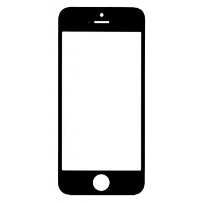 Front Glass for Apple iPhone 5 - Black - Image 3