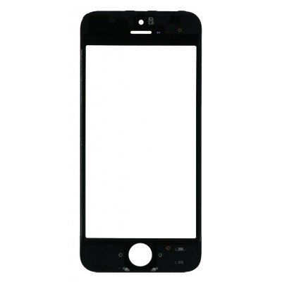 Front Glass for Apple iPhone 5 - Black - Image 2