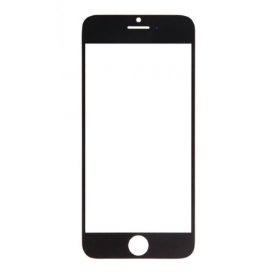 Front Glass for Apple iPhone 6 - Black - Image 3
