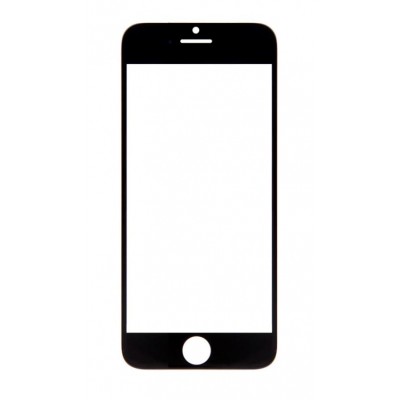 Front Glass for Apple iPhone 6 - Black - Image 2
