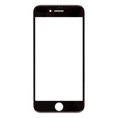 Front Glass for Apple iPhone 8 - Black - Image 3
