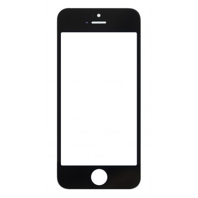 Front Glass for Apple iPhone SE - Black - Image 3