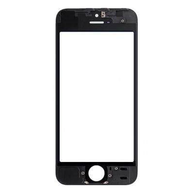 Front Glass for Apple iPhone SE - Black - Image 2