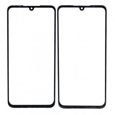 Front Glass for LG G8X ThinQ - Black