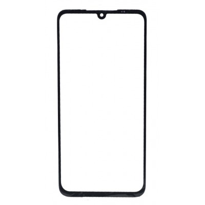 Front Glass for LG G8X ThinQ - Black - Image 3