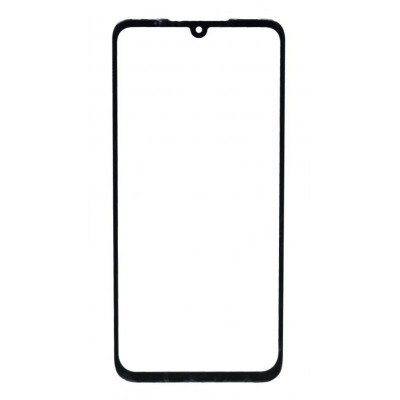 Front Glass for LG G8X ThinQ - Black - Image 2