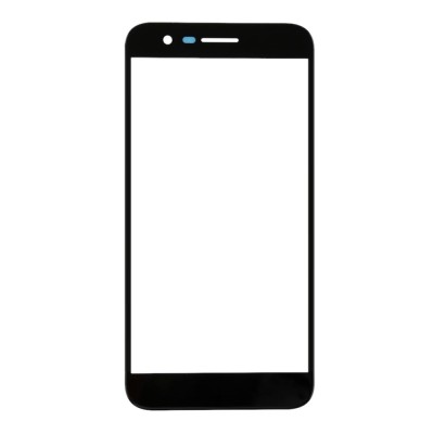 Front Glass for LG K10 2017 - Black - Image 3