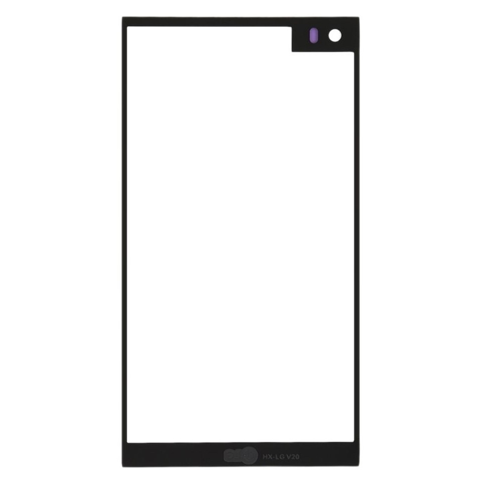 Front Glass for LG V20 H990DS - Black - Image 2