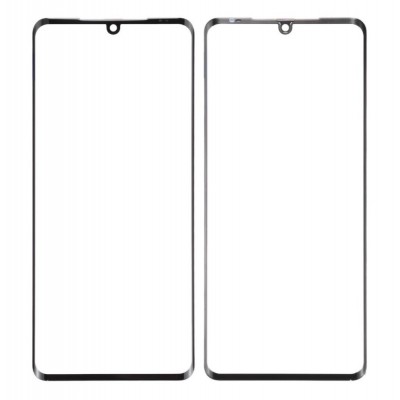 Front Glass for LG Velvet 5G - Black
