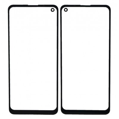 Front Glass for LG W41 Plus - Black