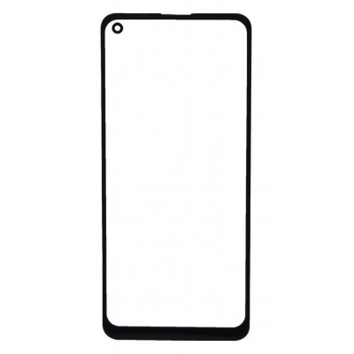 Front Glass for LG W41 Plus - Black - Image 2