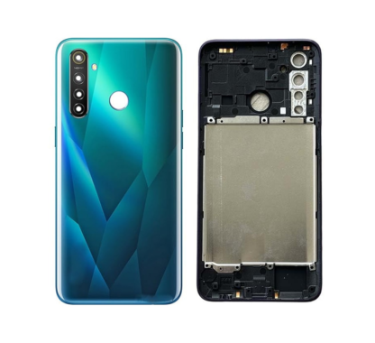 Back Panel Cover for Realme 5 Pro - Green