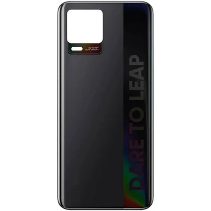 Back Panel Cover for Realme 8 4G - Black