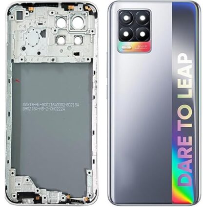 Back Panel Cover for Realme 8 - White