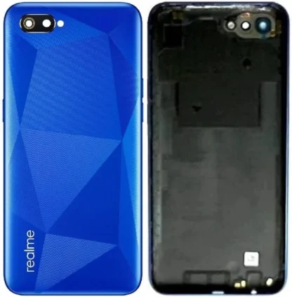 Back Panel Cover for Realme C2 - Blue