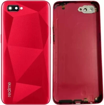 Back Panel Cover for Realme C2 - Red