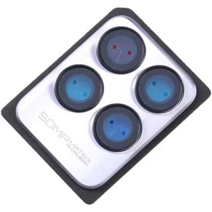 Camera Lens Glass with Frame for Realme 8i - Purple